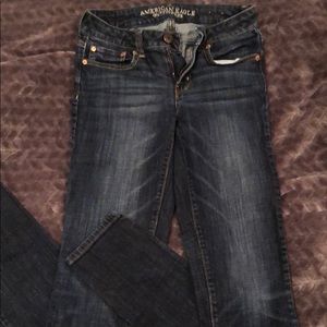 Dark wash American Eagle Jeans